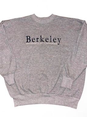University of California Berkeley Grey Crewneck Sweatshirt